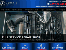 Tablet Screenshot of jerrysmb.com